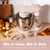 Kitchen in the box 6.5 QT Stand Mixer, 10-Speed Electric Mixer (Pink)