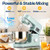 VIVOHOME 9-in-1 Stand Mixer with Fermentation & Timer, 7.5-Quart, Blue and 1.6 Gallon/6L 900W Water Distiller Countertop