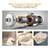 6.7L Stand Mixer, 660W Electric Kitchen Mixer with 10 Speeds, Stainless Steel Bowl