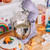 Stand Mixer 3.5 Qt, Compact Tilt-Head Electric Food Mixer for Baking (Lavender)