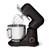 Stand Mixer 3.5 Qt, Compact Tilt-Head Electric Food Mixer for Baking (Black Sesame)