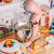 Stand Mixer 3.5 Qt, Compact Tilt-Head Electric Food Mixer for Baking (Rose)