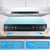 36 Inch(900mm) Under Cabinet Range Hood, 700 CFM Kitchen Vent Hood with Touch & Gesture Control, 3-Speed Quiet Operation, Stainless Steel with LED Lights, Ducted/Ductless