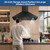 Tieasy Island Range Hood 36 inch, Ceiling Mount, 700 CFM Gesture Control