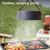 Desktop Range Hood with 2000mAh Battery, 3-Speed Adjustable Exhaust Fan