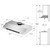 Under Cabinet Range Hood 36 Inch, 900 CFM, Voice & Gesture & Touch Control