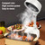 Foldable Desktop Range Hood 3 Speed Tabletop Portable Kitchen Smoke Exhaust Fan
