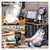 Desktop Smoke Purifier Fan-Portable USB Rechargeable Adjustable Angle Trap-Range Hood for Smoking-Compact Design (gold)