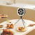 Portable Desktop Range Hood with 3 Speeds and Usb Power,gray