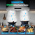 30 inch Range Hood Wall Mount, 1200 CFM Stainless Steel Stove Vent Hoods