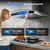 Tieasy 30" Wall Mount Range Hood, 800 CFM, Color Touch & Gesture Sensing
