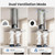 VENFAN Range-Hood Island 36 Inch 1200 CFM Ceiling-Mount Vent Hood