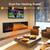 ONBRILL 50” Electric Fireplace Insert