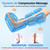 Comfytemp Air Compression Leg Massager, Foot and Calf Compression Boots