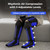 HubiCare Cordless Full Leg Massager with Knee & Sole Heat, Air Compression