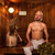Wooden Sauna Thermometer Hygrometer, Wall Mounted Dual Reading Gauge