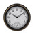 GHYLYLCJUT 12inch Retro Wall Clock Thermometer Digital Display