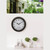 GHYLYLCJUT 12inch Retro Wall Clock Thermometer Digital Display
