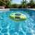 Digital Pool Thermometer Floating Easy Read, 2-in-1 Solar Powered Pool Salt & Temperature Monitor with Large LCD Display, IPX7 Waterproof Floating Thermometer for Spa Hot Tub