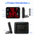 Thermometer Hygrometer, Full Screen, °F/°C Switch, On-Site Alarm