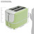 Netcoin 2-Slice Bread Toaster for Home Use, 7 Shade Settings Toaster, Green