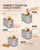 2 Slice Toaster with Digital Countdown Timer, Wide Slots for Thick Bread