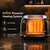 Keenstone Touch Screen 2 Slice Toaster, Retro Wide Slot Stainless Steel