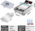 220V Electric Hamburger Toaster, Fully Automatic with Adjustable Heat