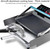 220V Electric Hamburger Toaster, Fully Automatic with Adjustable Heat