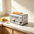 KEARIXM 6 Slice Toaster, 1680W Commercial Toaster with 1.1 in Wide Slots