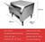 Commercial Electric Conveyor Toaster with Intelligent Temperature Control, Food Grade Stainless Steel, Energy Saving Mode for Restaurant and Bakery