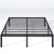 NEW JETO Metal Bed Frame,Queen Size Bed Frame with Storage Space,18 Inch