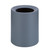 Kichvoe Plastic Wastebasket Frosted Open Trash Can 8l for Bedroom Home