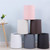 Kichvoe Plastic Wastebasket Frosted Open Trash Can 8l for Bedroom Home