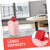 40L Thick Plastic Kitchen Trash Can with Flip Lid Lar Capaci Waste Bin for Living Room and Kitchen Practical Design for Easy Use