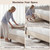 EnHomee Queen Size Bed Frame with Upholstered Headboard & Charging Station