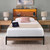 Zinus Kai Platform Bed Frame, RGB LED Lights, USB Charging Station, Twin