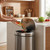 50L Stainless Steel Automatic Sensor Trash Can, Motion Activated Bin