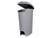 12 Gallon Slim Step-On Kitchen Trash Can with Locking Lid