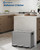 MOVECOM Slim 3-Compartment Stainless Steel Kitchen Trash Can
