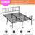 DIIYIV Queen Metal Bed Frame,Steel Slat Support,Noise Free,Easy Assembly