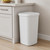 Indoor Trash Can with One Hand Push Release