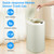 Automatic Trash Can, 8 Gallon Motion Sensor Trash Can, Stainless Steel Bin