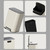 iA5cR2sH Indoor Kitchen Foot Operated Trash can with lid and Inner bin