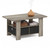 Furinno Andrey Coffee Table with Bin Drawer, French Oak Grey/Black