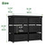 GcdPai Dresser 6 Fabric Drawer Stand Desktop Plastic Support Tube