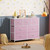 WLIVE Dresser for Bedroom, 7 Drawers, TV Stand, A-Pink
