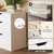 YESHOMY Dresser for Bedroom, 47.2" Modern Wood Chest with 6 Drawers, White