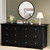 YESHOMY Black Dresser for Bedroom with 6 Drawer, 47.2" Organizer Drawers