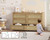 Garvee Rattan 6-Drawer Dresser for Bedroom - Slim Wooden Chest of Drawers, Durable Freestanding Storage Organizer Cabinet for Living Room and Entryway, Oak